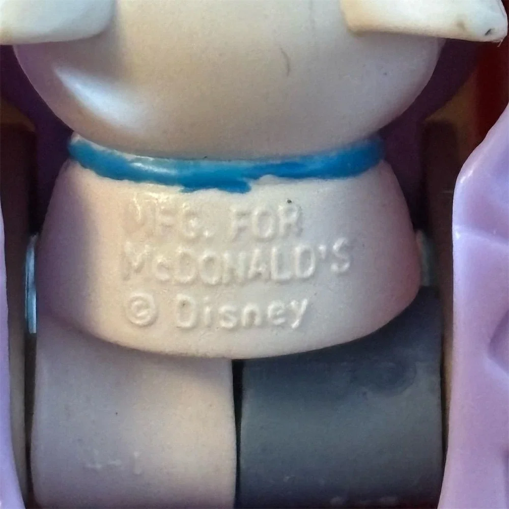 Vintage McDonald's 101 Dalmatians Flip Car Toy 1990s‎ Collectible